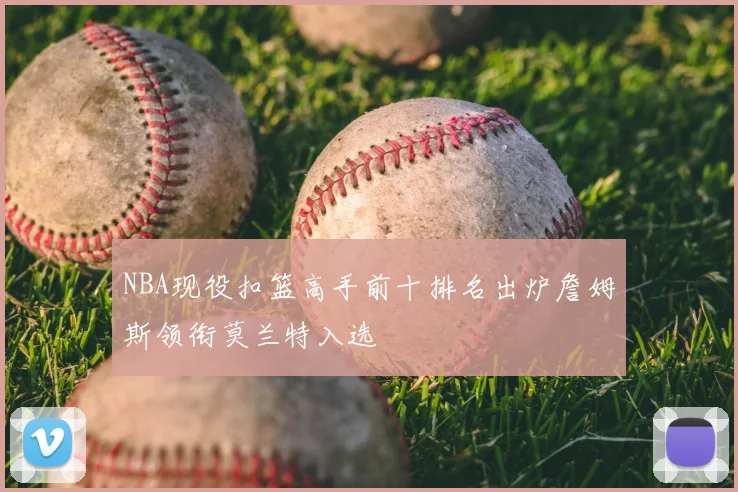 NBA现役扣篮高手前十排名出炉詹姆斯领衔莫兰特入选